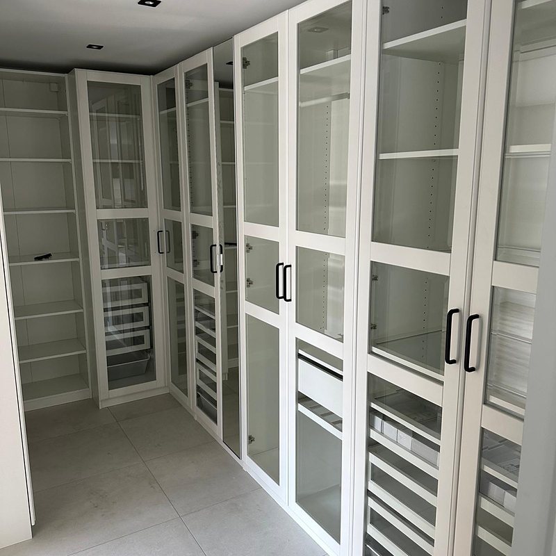Eingebauter Kleiderschrank